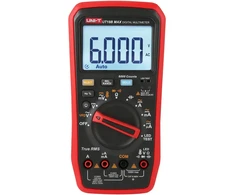 Įrankis - Uni-T True RMS UT18B MAX Skaitmeninis Multimetras 1000V, 10A, -55°C iki 500°C Juodas/Raudonas