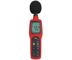 Matavimo Priemonė - Uni-T UT352 Garso Lygio Matuoklis 30–130 dB, ±1.5 dB Tikslumas, Apšviestas LCD Ekranas, Juoda