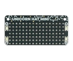 Unicorn HAT Mini, LED RGB matrica, skirtas Raspberry Pi, Pimoroni PIM498