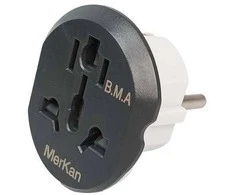 Oem Universalus adapteris – JAV/JK-ES adapteris – Amerikos kištukas, Anglija, Europos lizdas