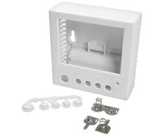 Oem Universalus korpusas 65x46x29mm temperatūros ir drėgmės jutikliui - elektronika DIN bėgiui