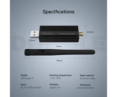 Universalus SONOFF Zigbee 3.0 USB Dongle-E Plus valdiklis