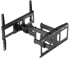 Universalus televizoriaus laikiklis 32"-80" su Cabletech vertikaliu ir horizontaliu reguliavimu