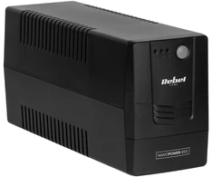 Nepertraukiamo maitinimo šaltinis UPS REBEL modelis Nanopower 850 atsijungus 850VA 480W 230V 50Hz