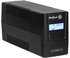 Nepertraukiamo maitinimo šaltinis UPS REBEL modelis Nanopower Plus 850 neprisijungus 850VA 480W 230V 50Hz LCD USB RJ45