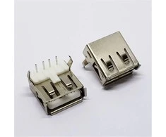 Oem USB 2.0AF lizdas 90° 14.0mm - 10 vnt -THT