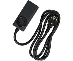 USB A 2x USB C maitinimo šaltinis - su kintamosios srovės lizdu - 5V-20V / 1.5A-4.5A - Akyga AK-CH-21