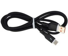 USB A į USB C 2.0 laidas su foniniu apšvietimu - silikoninis - 1 m - Akyga AK-USB-62