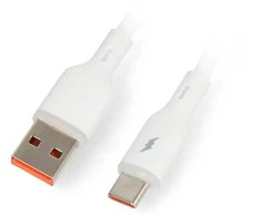 USB A - USB C 2.0 kabelis su foniniu apšvietimu - silikoninis - 1m - Akyga AK-USB-59