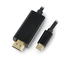 USB C – HDMI laidas – 1.8 m – Akyga AK-AV-18