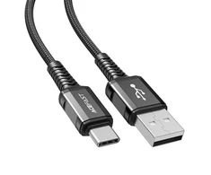 USB-C ir USB-C laidas 1.2 m Acefast C1-04 (juodas)