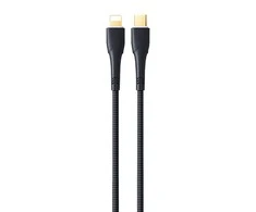 USB-C laidas su Lightning Remax Bosu, 1.2 m, 20 W (juodas)
