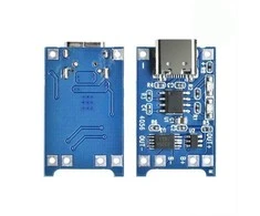 Oem USB-C Li-Pol Ličio baterijų įkrovimo modulis TP4056 1S 1A