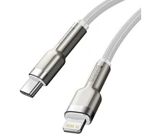 Baseus Cafule USB-C į Lightning kabelis PD 20W 2m - Baltas
