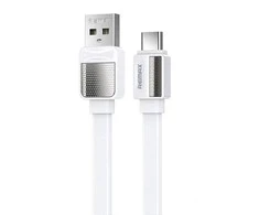 USB-C Remax Platinum Pro laidas, 1m (baltas)