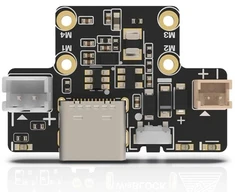 USB C tipo maitinimo modulis su ličio polimerų ir saulės baterijų palaikymu, skirtas WisBlock - RAK Wireless RAK19012