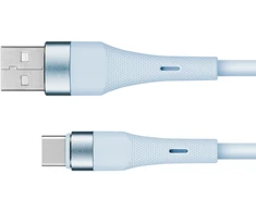 USB – C tipo USB kabelis 1 m silikoninis mėlynas Kruger &amp; Matz Basic