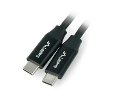 LANBERG USB-C M/M 2.0 laidas 0.5m Quick Charge 4.0 juodas