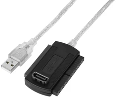 Konwerter Cabletech Adapteris 2.5/3.5" kietiesiems diskams USB 2.0 - SATA, IDE