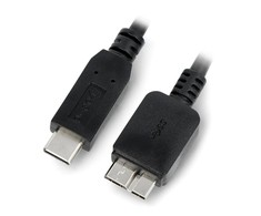 C tipo USB / microUSB B 3.0 laidas - 1m - Akyga AK-USB-44