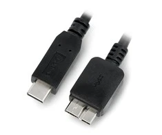 C tipo USB / microUSB B 3.0 laidas - 1m - Akyga AK-USB-44