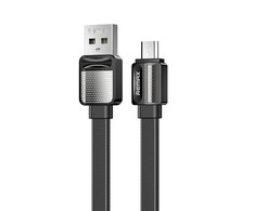 USB laidas Micro Remax Platinum Pro, 1m (juodas)