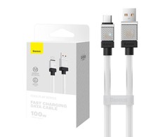 USB laidas per USB-C Baseus CoolPlay 100W 1m (baltas)