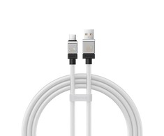 USB laidas per USB-C Baseus CoolPlay 100W 1m (baltas)