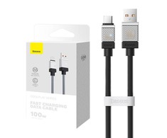 USB laidas su USB-C Baseus CoolPlay 100W 1m (juodas)