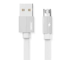 USB Micro Remax Kerolla laidas, 1m (baltas)