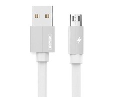 USB Micro Remax Kerolla laidas, 2m (baltas)