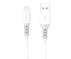 USB prie Lightning Cable Foneng X66, 20W, 3A, 1m (balta)