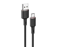 USB laidas Acefast C2-04 USB-A į USB-C 1.2m juodas