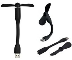 USB silikoninis vėjo malūnas - Nešiojamojo kompiuterio vėjo malūnas - mini ventiliatorius