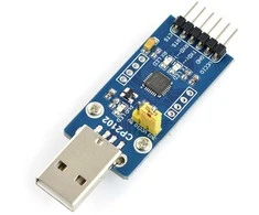 USB-UART keitiklis CP2102, USB kištukas, Waveshare 11079