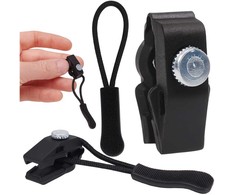 Oem Užtrauktuko kabliukas - juodas 3.7 cm