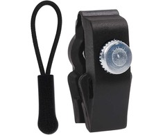 Oem Užtrauktuko kabliukas - juodas 3.7 cm