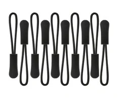 Oem Užtrauktuko slankiklio kabliukas - juodas 3.7 cm