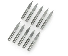 Grąžtas Oem V 30 laipsnių CNC freza - 0.1mm