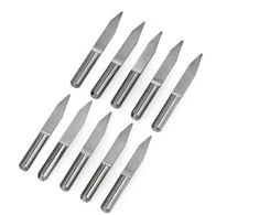 Grąžtas Oem V 30 laipsnių CNC freza - 0.5mm - 10 vnt