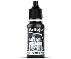 Vallejo Model Color 18ml - Juodas