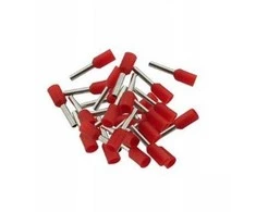 Oem Vamzdelio formos jungtys 0.75mm2 100vnt - raudona