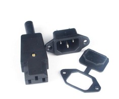 Oem Vandeniui atsparus dangtelis AC IEC maitinimo lizdui - AC04 dangtelis