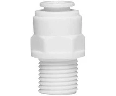 Oem Vandens greitoji jungtis - tiesi - 1/4" 6.5 mm kištukas, 12 mm sriegiuotas lizdas - žarnos jungtis - osmosas