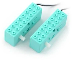 Oem Variklis su 1:48 pavara 6V 280RPM - blokas LEGO - 2 vnt