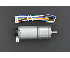 Oem Variklis su Pavara 6V 300RPM + Enkoderis