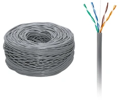Varinis kompiuterio kabelis UTP-S Cat5e CABLETECH
