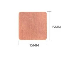 Oem Varinis terminis padėklas procesoriui - 15x15x0.3mm - vėsinantis radiatorius