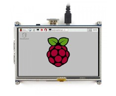 Oem Varžinis Jutiklinis ekranas Raspberry Pi mikrokompiuteriui HDMI+GPIO - LCD TFT 5