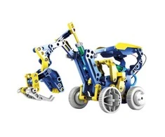 Velleman KSR17 - 12in1 robotų konstravimo rinkinys - maitinamas saulės energija